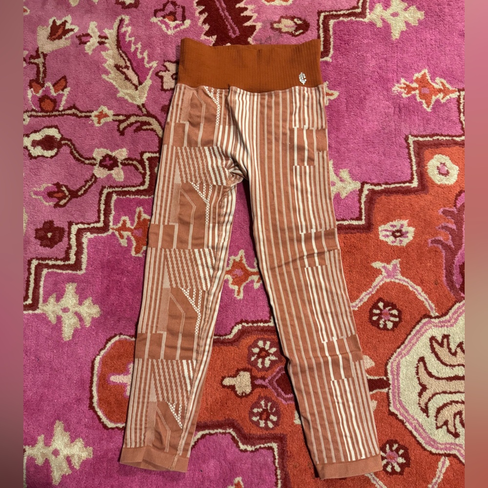 Striped Brown Women's Pants